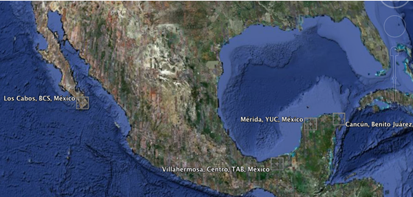 Mapa Ditassa